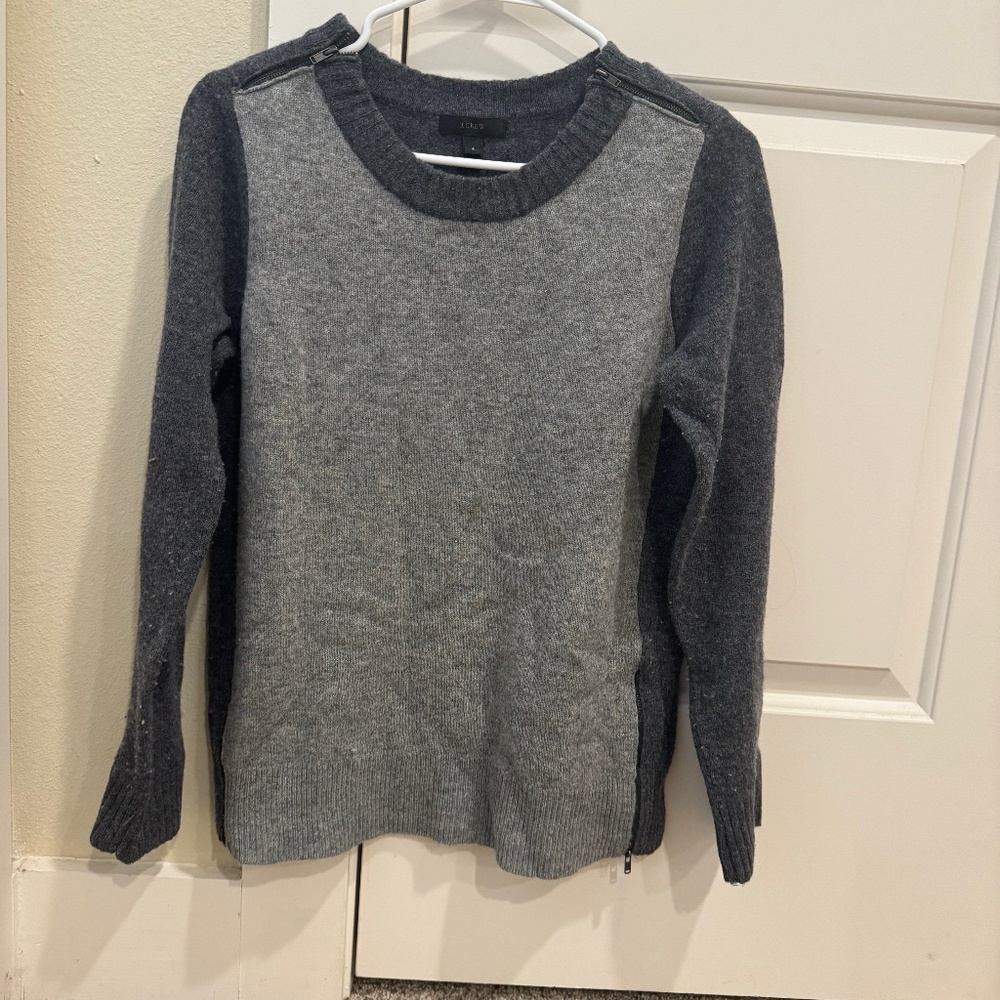 J. Crew Color Block Sweater, Small